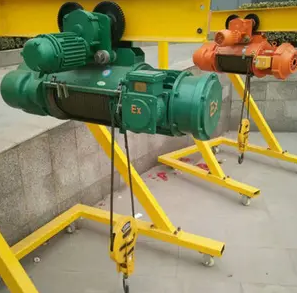 防爆電動葫蘆中的哪些材料是防爆材料