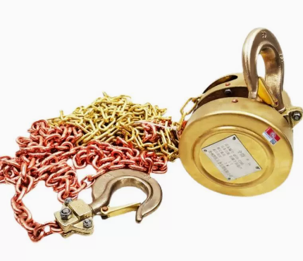 使用防爆手拉葫蘆的同時還要注意其他安全措施